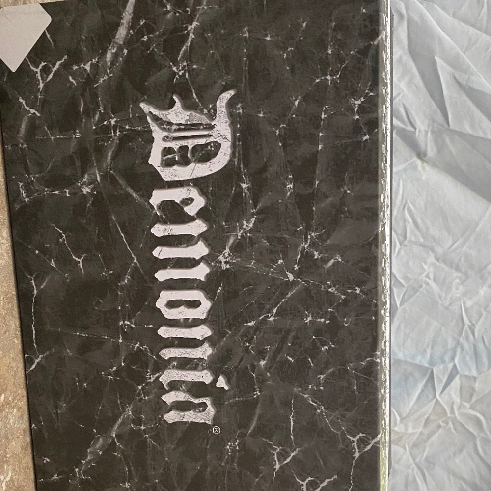 Demonia Ashes-120 Baby Pink-Lavender Holographic, Size 8